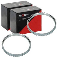 2X Maxgear ABS-SENSORRINGE Vorne Beidseitig Passend FÜR CitroËN C6 Evasion
