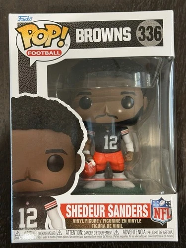 Shedeur Sanders Funko Pop! NFL Series 15 Vinyl Figure #336 Cleveland Browns