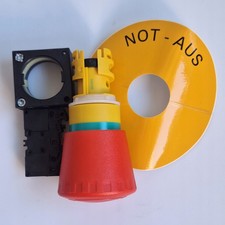 Siemens 3SB3203-1HA20 Emergency Stop 40mm Twist Release 1NC, 22mm, IP66