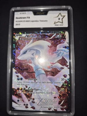 Reshiram (Full Art) RC22/RC25 Legendary Treasures: Radiant Collection Holo PCA 9 - Photo 1/2