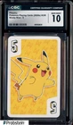 2020 Pokemon Korean Playing Cards Pikachu CGC 10 GEM MINT