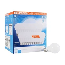 LEDVANCE Sylvania LED A19 Light Bulb 60W Equivalent 5000K Daylight Frosted 800 L