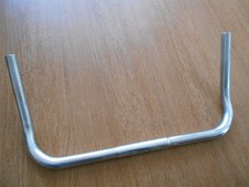 Cintre Guidon Vélo Course Vintage TEMA - Aluminium - 39 Cm - Argenté