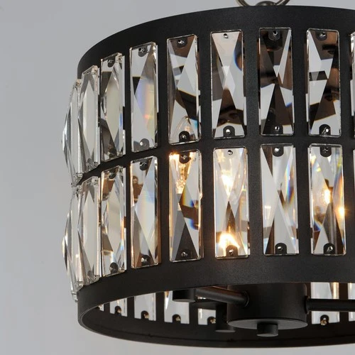 Maxim Lighting 21810BCBK Madeline Flush Mount Black - Picture 9 of 10