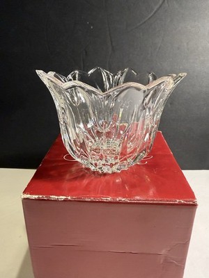 Gorham Tulip Crystal Bowl 5.75  Style C905 Germany Vintage Clear Cut Glass NIB