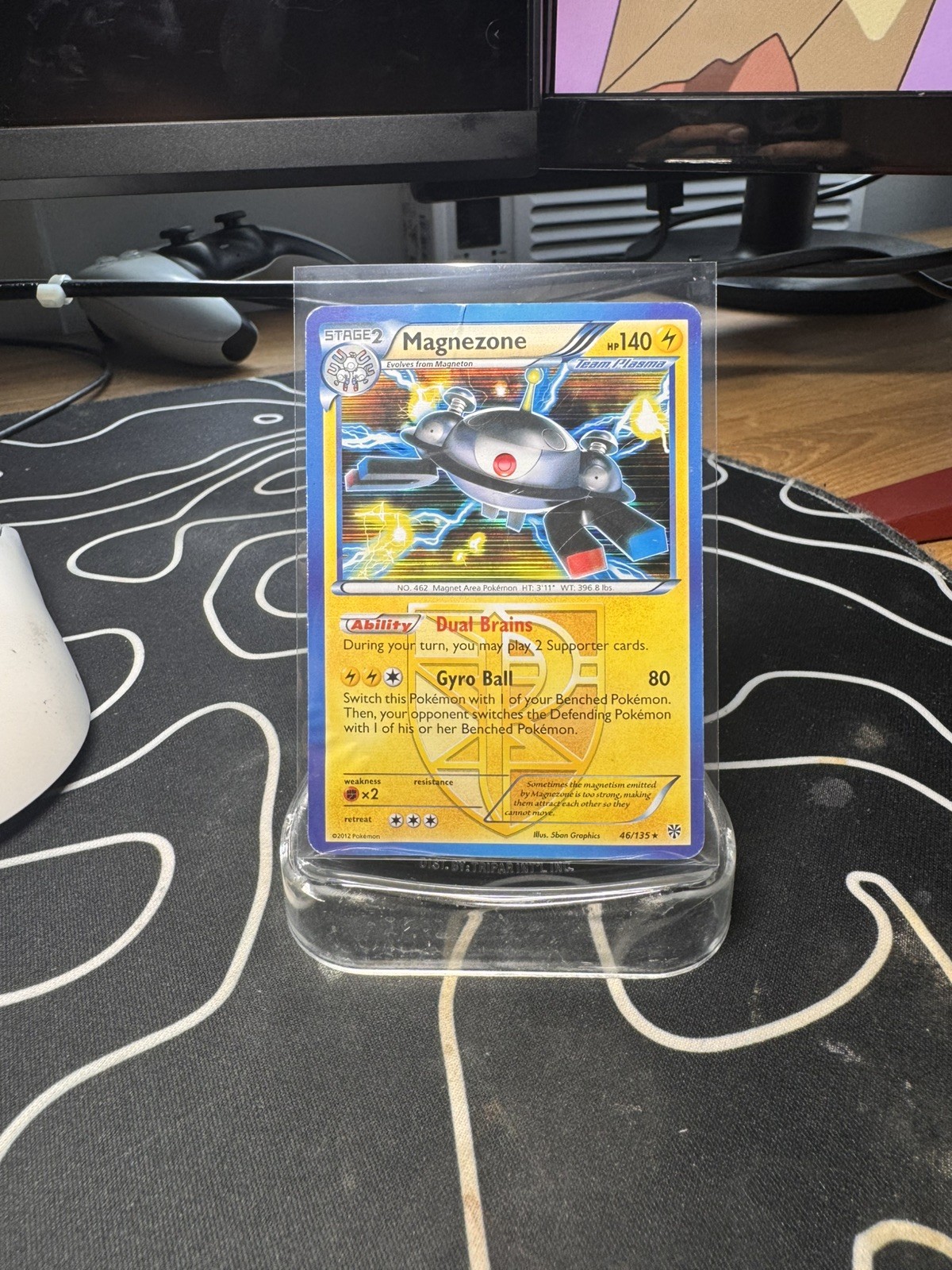 Magnezone 46/135 Holo Rare Plasma Storm Pokemon Card HP