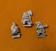 1987 Goblobber Dwarf Onager + Spotter MD7 & Dwarf Adventurer Trimbo Warhammer