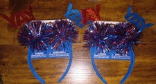 Set Of 2 Way To Celebrate Yay Patriotic Headband New Walmart 2024