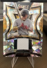 2025 Panini Select - Selective Swatches Konnor Griffin Pirates  #SS-KG Ice Prizm