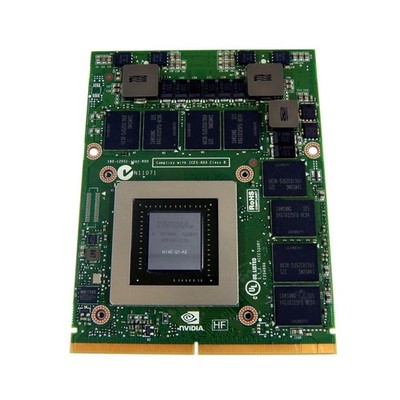 Nvidia 665788-001-GPU EliteBook 8770W Nvidia Quadro K3000M 2GB GDDR5 Video