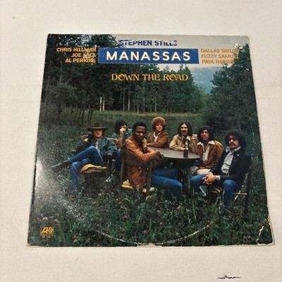 STEVEN STILLS / MANASSAS - Down The Road - 1973 Vinyl 12'' G+/VG+