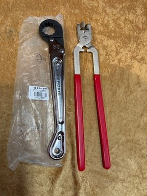 MRI Facom Ratchet + RF Amp Tube Puller Tool GE Philips Siemens 314851 116687
