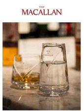 macallan chevron water jug and 4 glasses🥃
