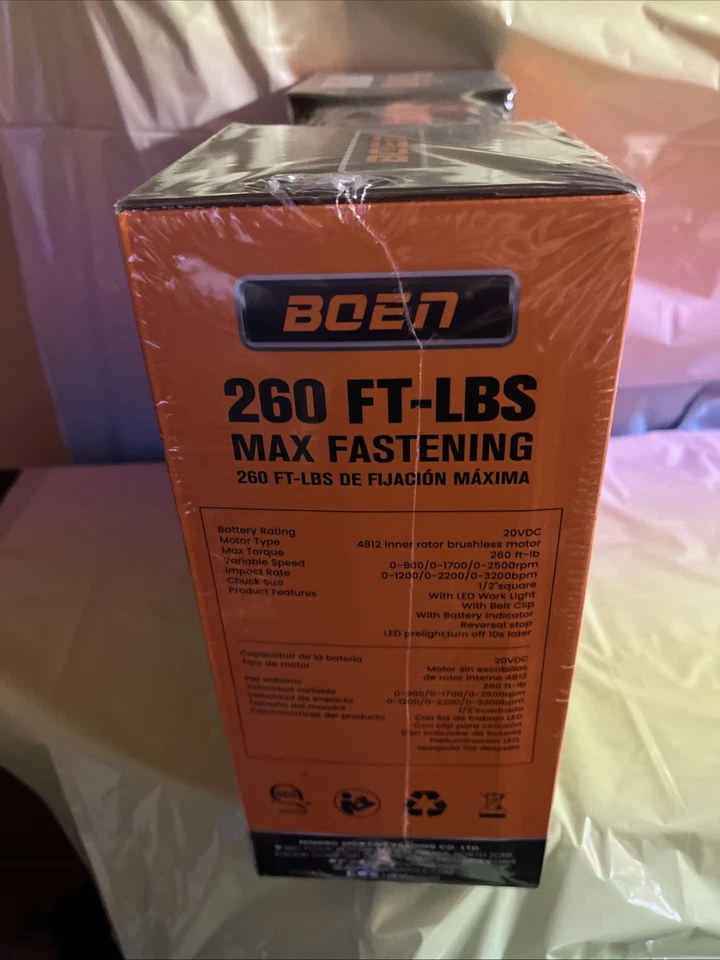 Cordless Impact Wrench Boen - Image 3 of 4