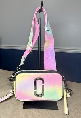 Marc Jacobs Snapshot Crossbody in Pink, Yellow, Mint, Lavender | Rare Colorway
