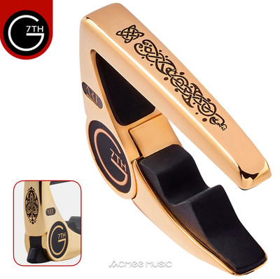 G7th Performance 3 ART 6st Guitar Capo Celtic Special Edition - Gold