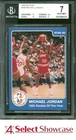 1984 STAR #288 MICHAEL JORDAN RC BULLS HOF BGS 7