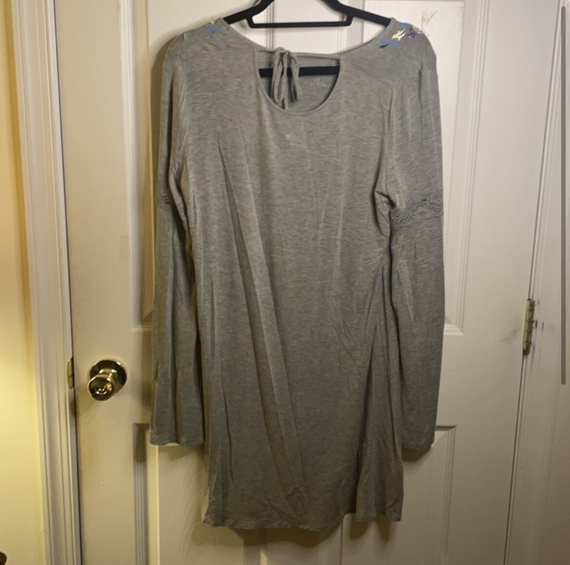 スズキタカユキ doropped torsodress / ice grey Justice Gray Dress Size 20 | eBay