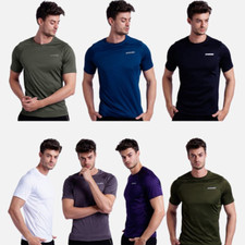 ARMEDES Men's Quick Dry Athletic Lightweight UV Protection T-Shirt R194