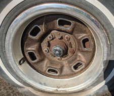 4 Rare Wheels Rally Rims 64 1964 Impala Chevy Chevrolet Belair Biscayne 1963