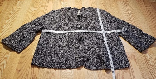 Leo & Nicole Cardigan Sweater Women's Size: XL CUTE - Picture 3 of 11