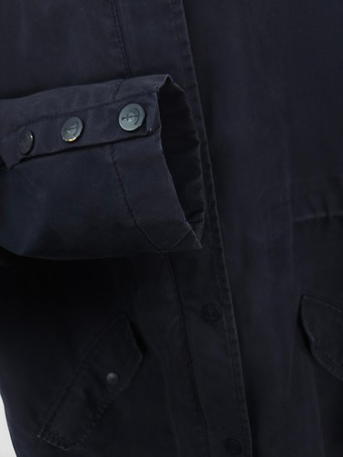 Seasalt Plant Hunter 2 Coat Raincoat Size 12 Waterproof Parka Fleece Navy Blue - Picture 13 of 15