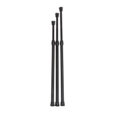 3pcs Telescopic Pole 30-50cm High Carbon Steel Expansion Link Door Curtain Rod