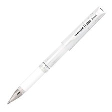 64538 uni-ball Signo Gel Impact Rollerball Pen, Broad 1.0mm, White, Pack of 15