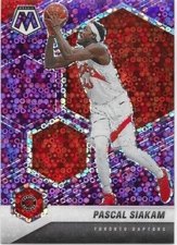 2020-21 Panini Mosaic Pascal Siakam 13/50 Fast Break Purple Prizm #70