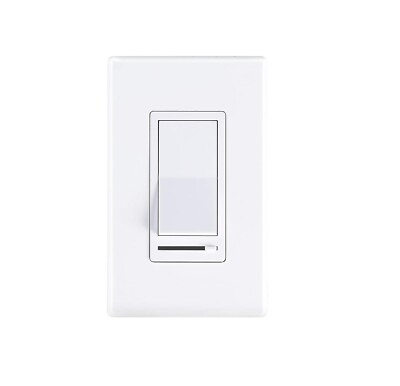 Cloudy Bay 3-Way Dimmer Switch for LED/CFL/Incandescent 600W, Slide, 2-Pack