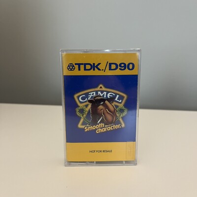 TDK / D90 Blank Cassette Tape Camel Vintage SEALED NEW
