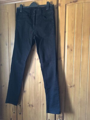 Women's Next black waist enhancer skinny jeans trousers, size 10