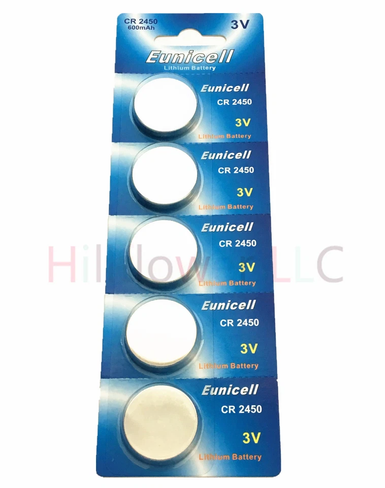 20 pcs X CR2450 2450 LM2450 BR2450 Card 3V Lithium Battery - Image 3 of 4