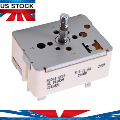 #ad Infinite Control Switch 66004 AF38 3148954 For Whirlpool Maytag Range WP3149400 $19.00