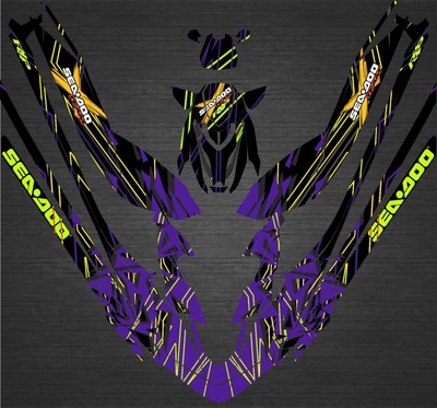Seadoo Jetski RXP - X 2021/2024 / Wraps Grafik / Set Aufkleber / Sticker