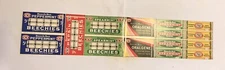 Original Vintage 1940’s Beechnut Gum Beechies Store Display Inserts Cardboard