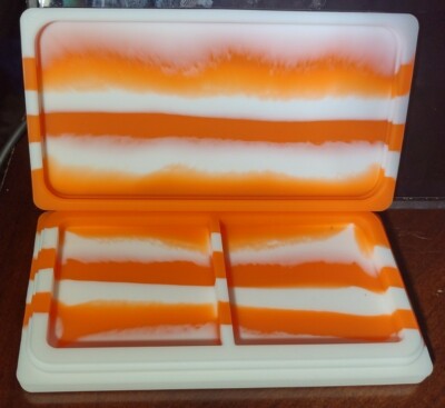 Silicone Container Shallow Slurp Slab Stackable Block 5 x2.5 x.5''