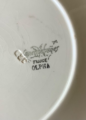 8 assiettes plates Sarreguemines - modele OLPHA - Picture 5 of 6