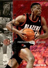 1995 Otis Thorpe NBA card fleer #157