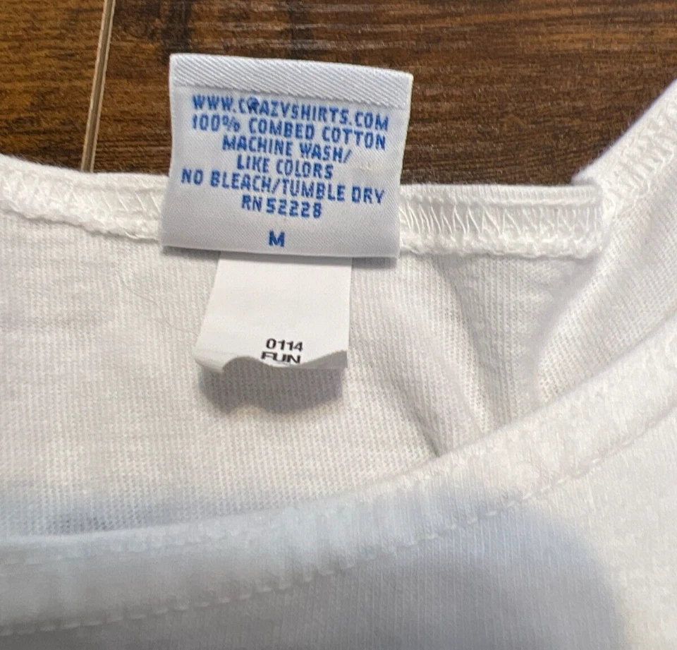 Camisa Loca Hawaiana Vintage, 100% Algodón, Para Mujer Talla M. Usada En muy buen estado Foto 3 de 4