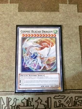 YUGIOH TCG COSMIC BLAZAR DRAGON LED6-EN029 COMMON 1ST EDITION NM
