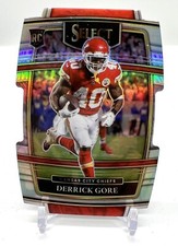2021 Select Prizm Silver Die Cut #84 Derrick Gore Rookie Card Rookie Card