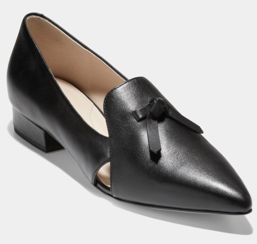 New Cole Haan Women's Black Viola Skimmer Flat / Sz 7 | eBay