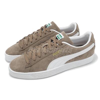 Puma Suede Classic Brown White Men Unisex Casual Lifestyle Puma Suede Classic Brown White Men Unisex Casual Lifestyle
