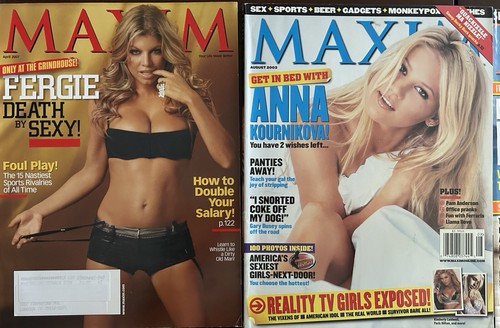 MAXIM Magazine Bundle - ANNA KOURNIKOVA, FERGIE, KRISTEN BELL - Picture 3 of 3