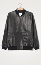 American Vintage Fabytown Oversize Leather Jacket Xs/s
