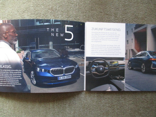 BMW i5 New 5 brochure G60 9/2023 brochure catalogue allemand - Photo 3/5
