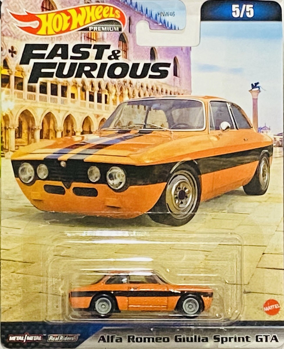 ミニカー Hot Wheels ALFA ROMEO GIULIA SPRINT GTA HOT WHEELS Fast and Furious Alfa Romeo Giulia Sprint GTA