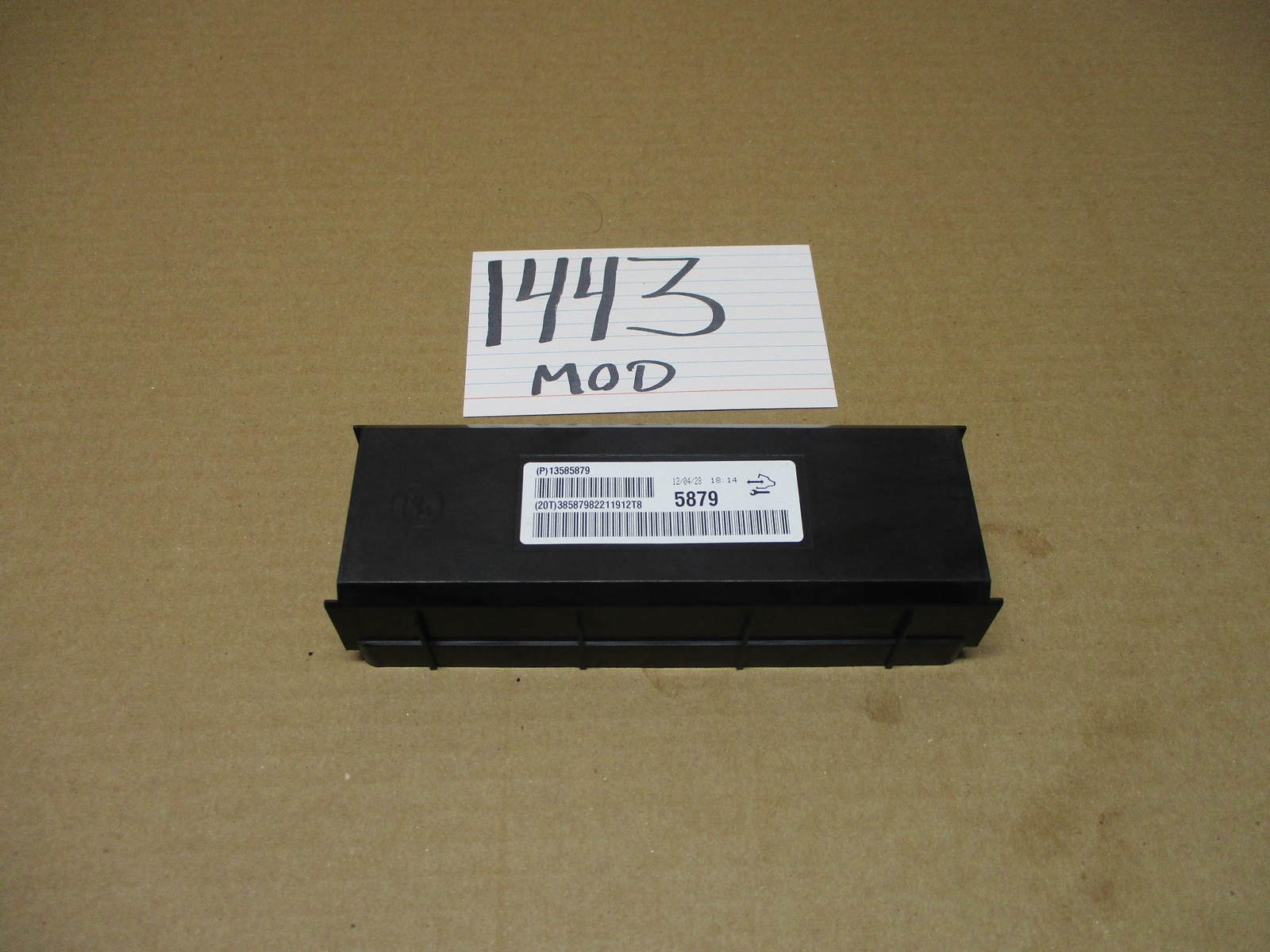 2012 2013 Buick Regal Temperature Control Module #1443-MOD