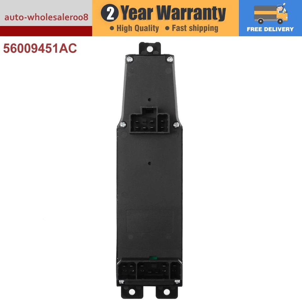 Passenger Power Window Door Switch For 1997-2001 Jeep Cherokee 56009451AC - Image 2 of 4